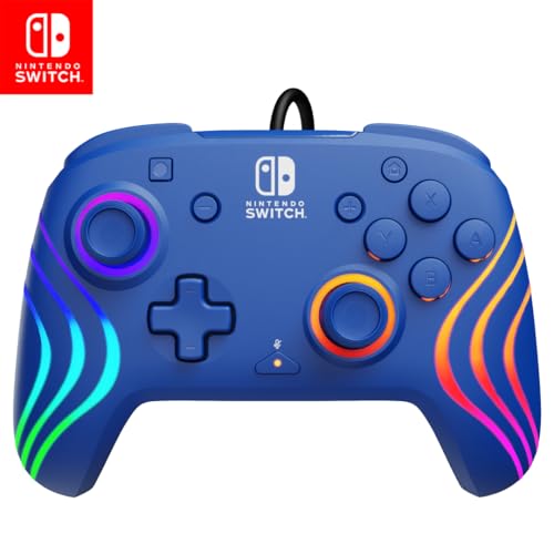 Black Wireless RGB Gaming Controller for Nintendo Switch I626485