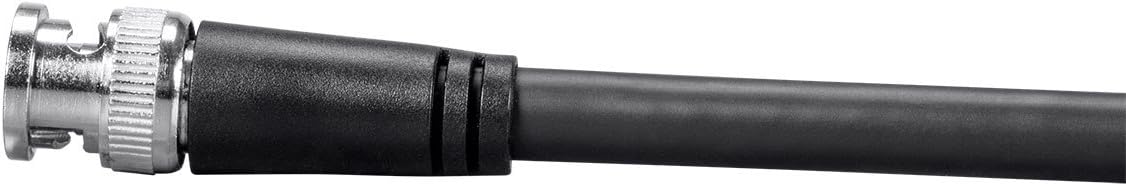 25 Feet Black RG6 BNC Cable K1238
