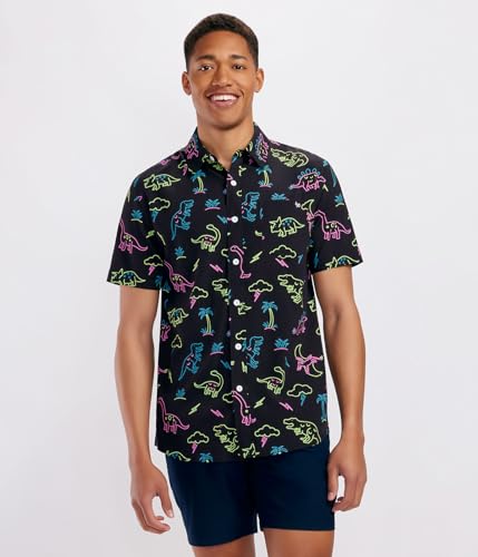 Hawaiian Shirts for Men Stretch Fabric Modern Fit F506