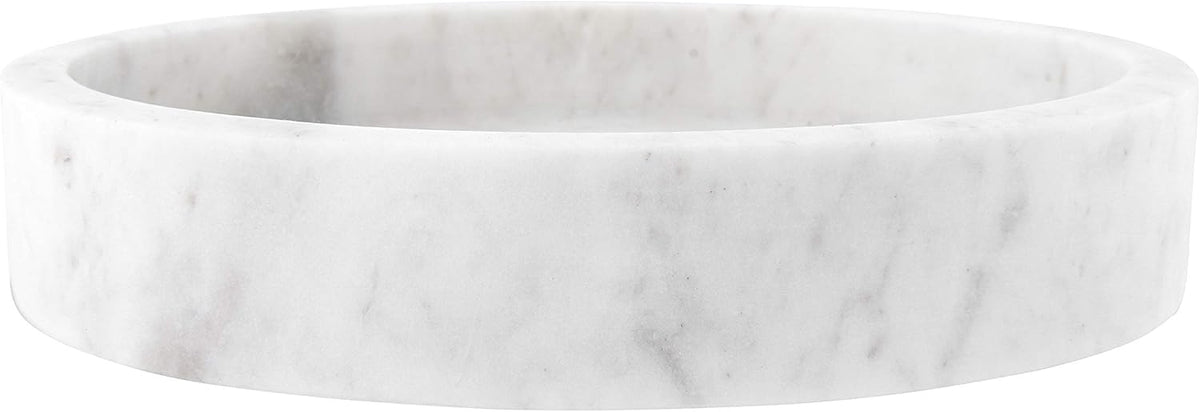 8 Round Carved Marble Tray T97255