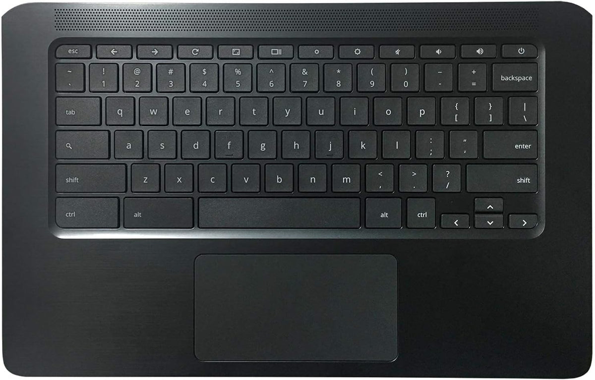 Black Palmrest Upper Case with Keyboard and Touchpad Assembly G2794