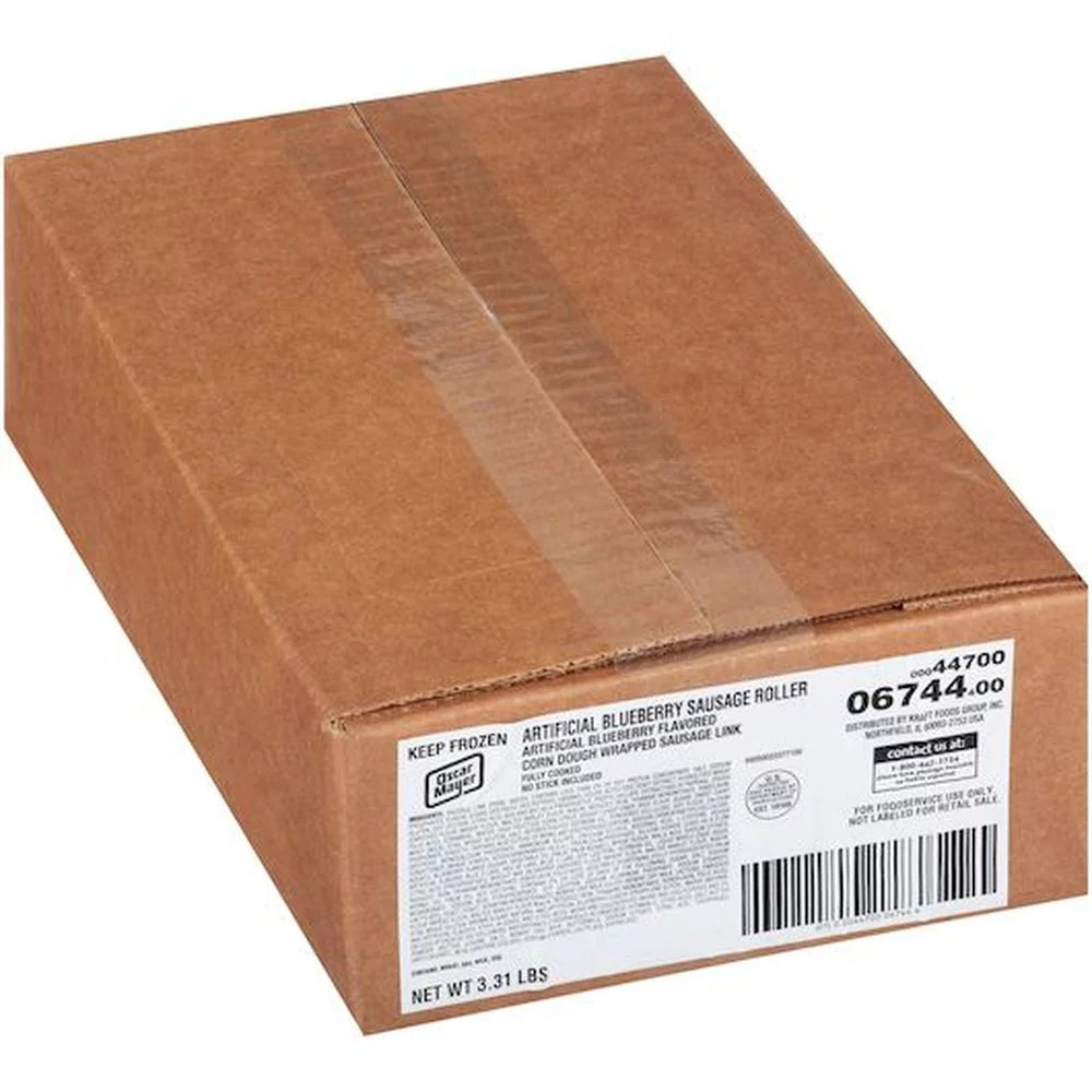 Blueberry Enrobed Sausage Link, 3.31 Pound L37018