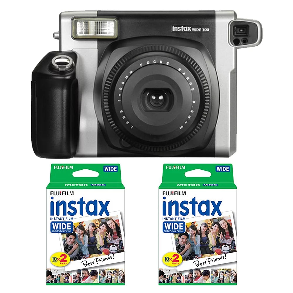 Instax Wide 300 Camera and 40 Sheets Film H1391