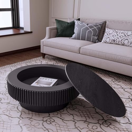 Lift Top Wood Coffee Table with Storage I73561