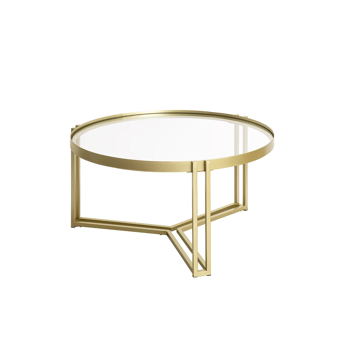 Round Glass Coffee Table P56697