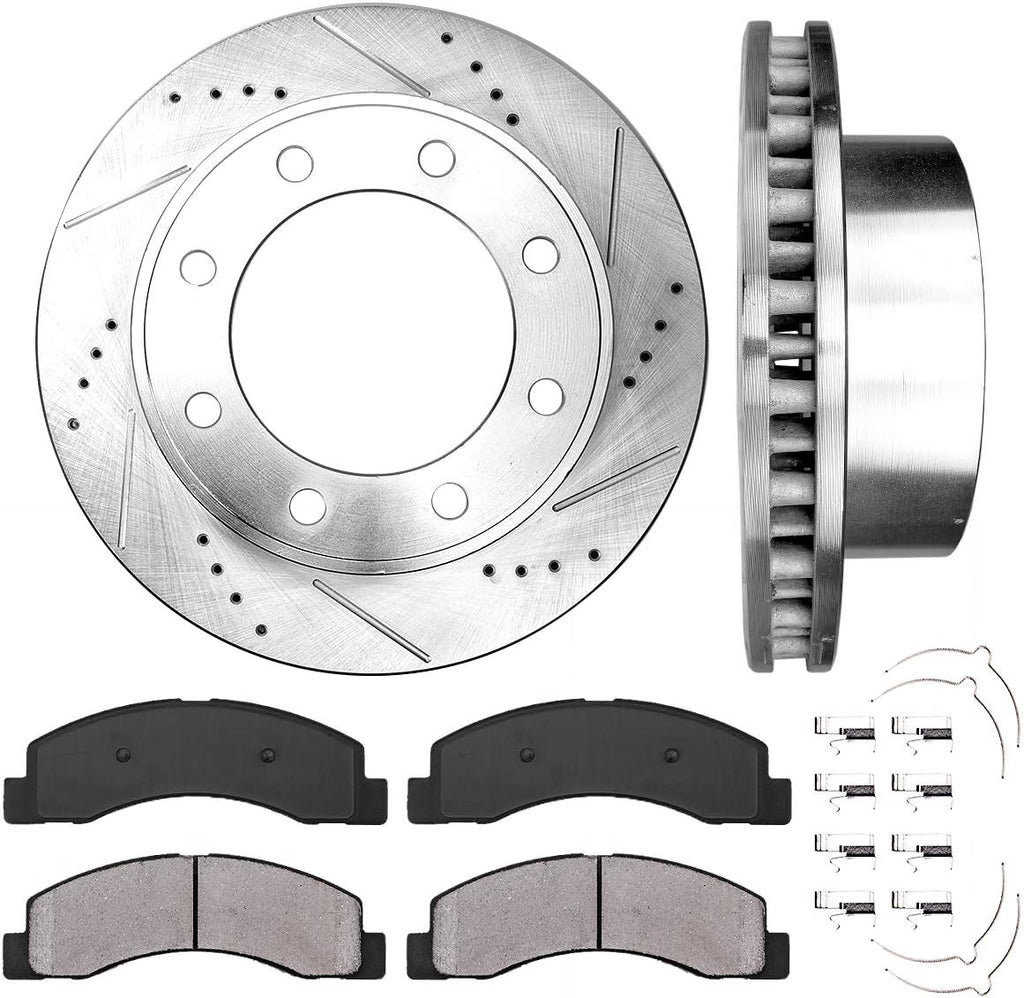 Brake Rotors + Brake Pads + Clips B426
