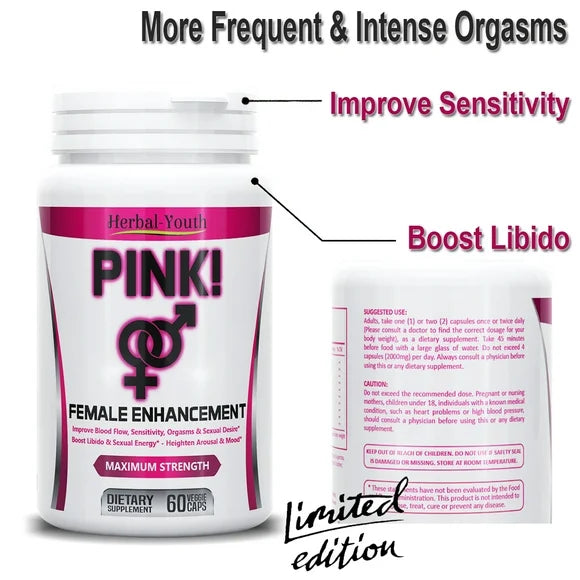 60 Capsules Sensual Enhancement Supplement P559873