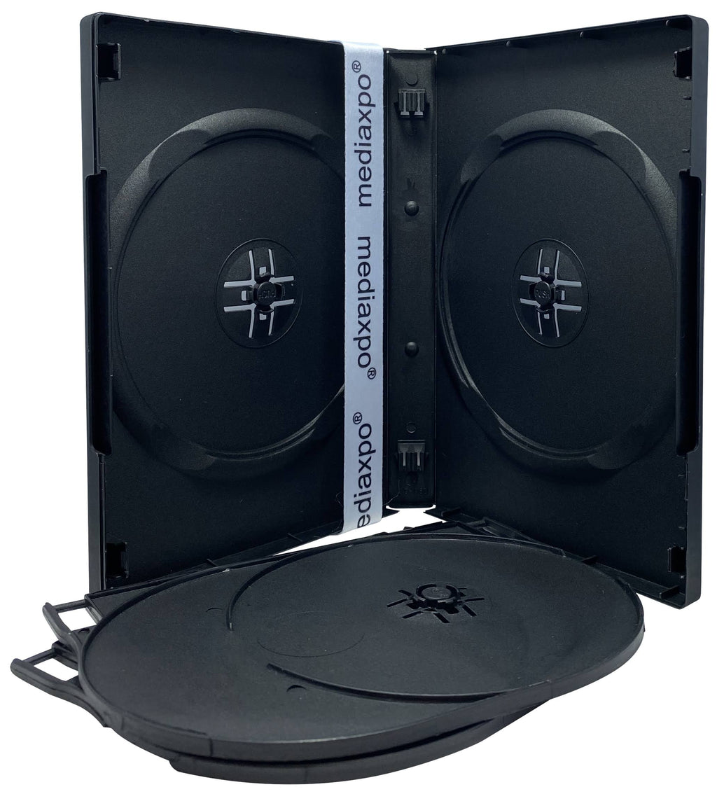 Black 6 Disc DVD Cases M685