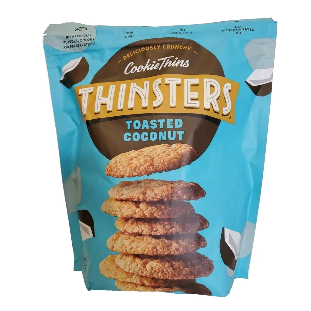 Toasted Coconut Cookie Thins, 19 Ounce P114012