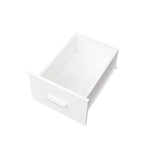 White Corner Desk with Drawers and Shelves G500175
