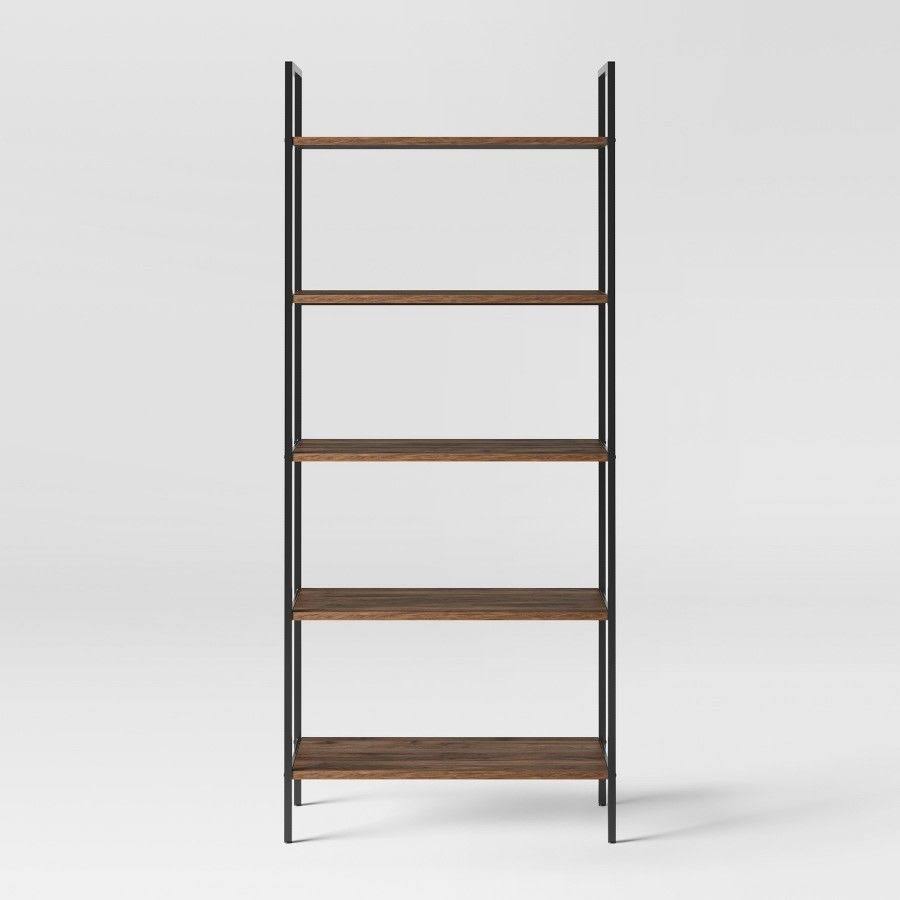 5-Shelf Trestle Ladder Bookcase T73054