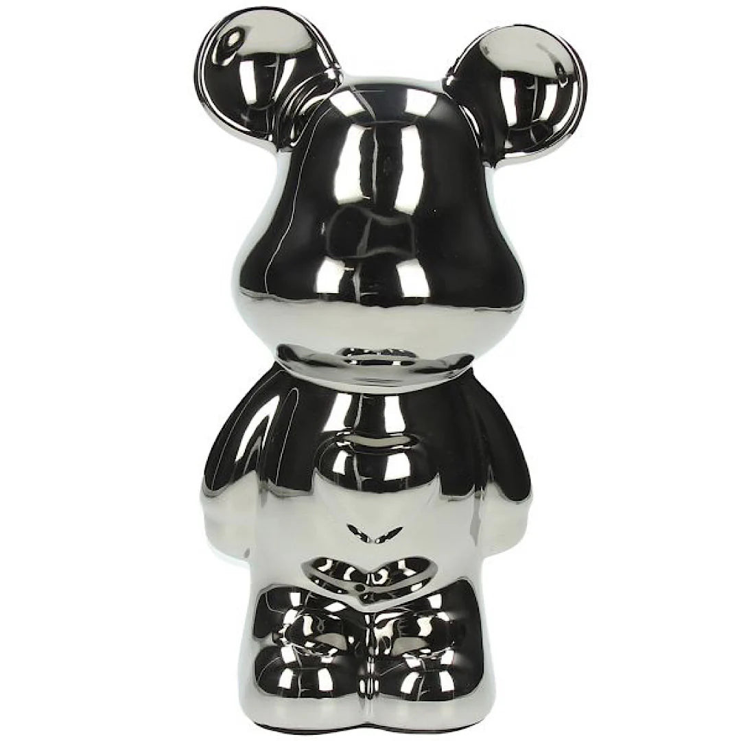 Silver Bear Decor 27 h R509