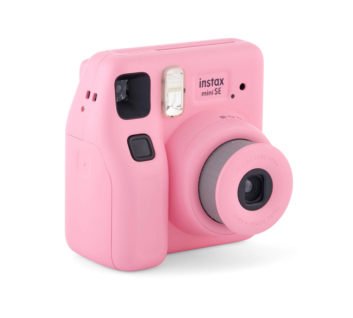 Pink Instant Camera with 10 Pack Mini Film D4833