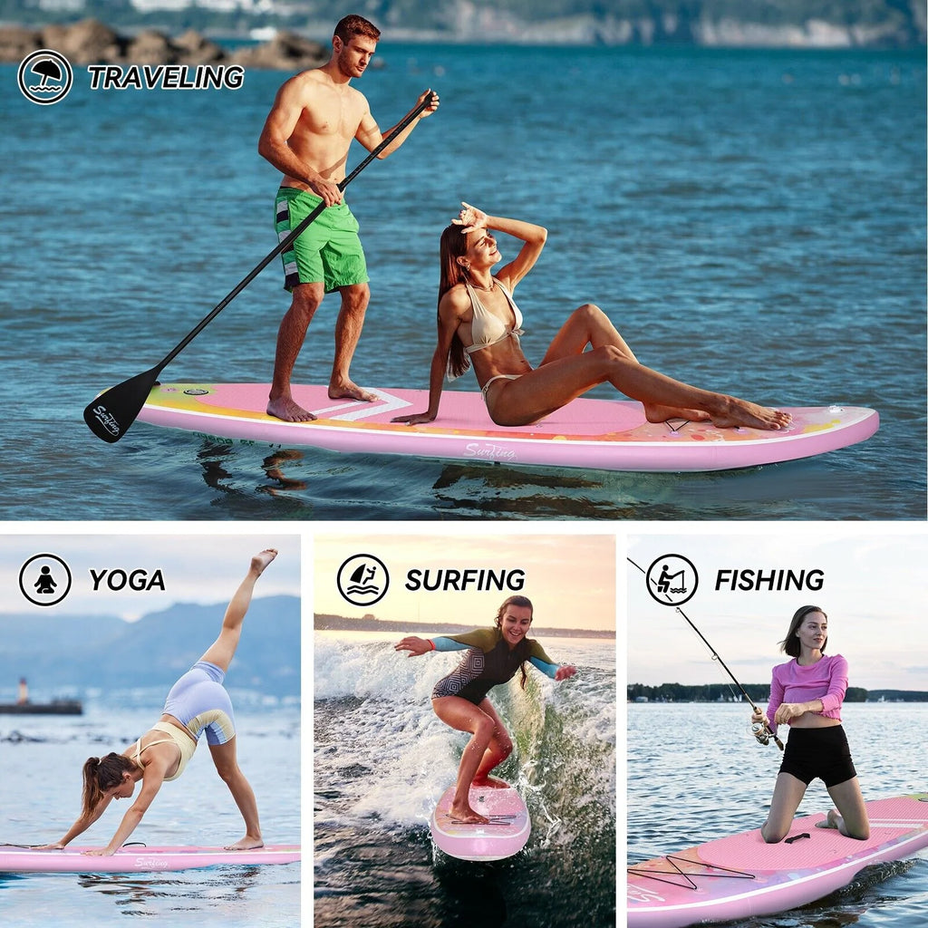 Inflatable Stand Up Paddle Board 11' with Backpack M2288