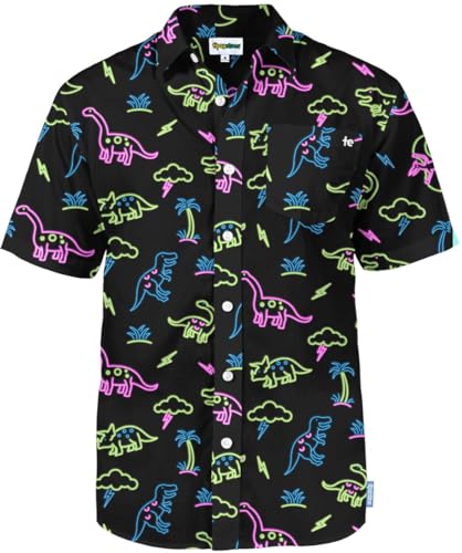 Hawaiian Shirts for Men Stretch Fabric Modern Fit F506