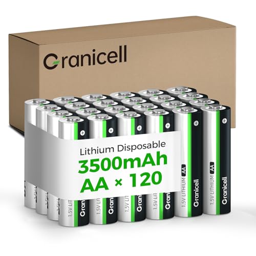 16-Pack 3500mAh Lithium AA Batteries 1.5V Non-Rechargeable I2690