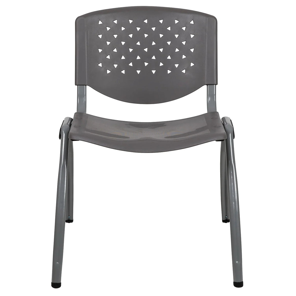 Gray Plastic Stack Chair G1686