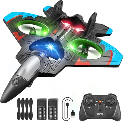Foam Remote Control Airplane RC Plane Fighter Jet with Light V364394