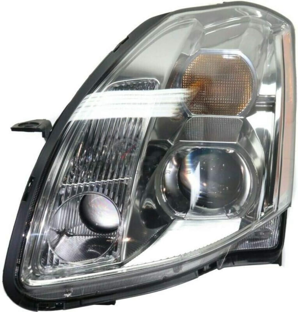 Headlight Assembly for Nissan Maxima 2004 2005 2006 Passenger Side Halogen H57102