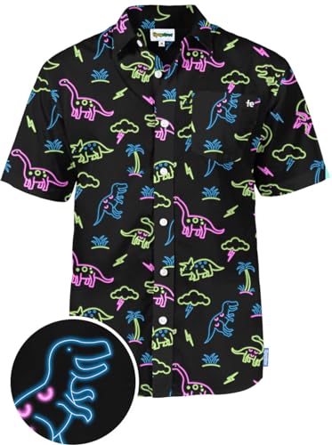 Hawaiian Shirts for Men Stretch Fabric Modern Fit F506