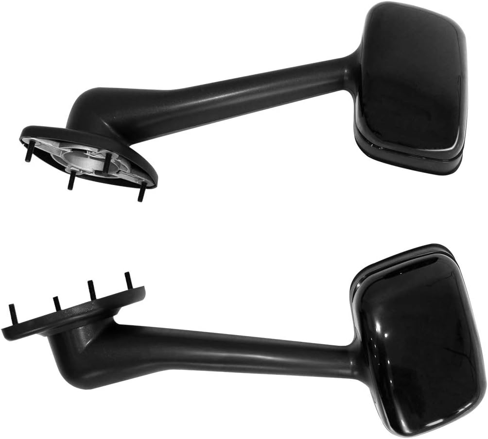 Black Hood Mirror Pair for Freightliner Cascadia W71996