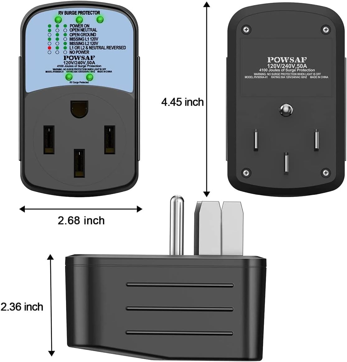 50 Amp RV Surge Protector E558049