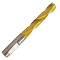 10.6mm Carbide 140° Point 5XD Tin Coolant Fed Drill V943