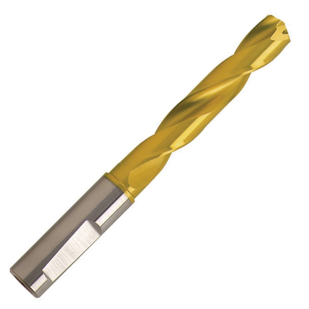 10.6mm Carbide 140° Point 5XD Tin Coolant Fed Drill V943