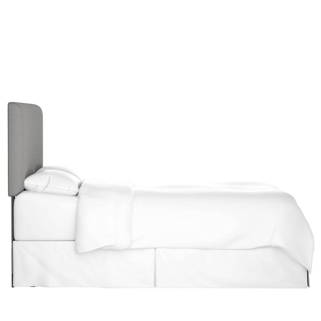 Navy Suede California King Headboard F7793