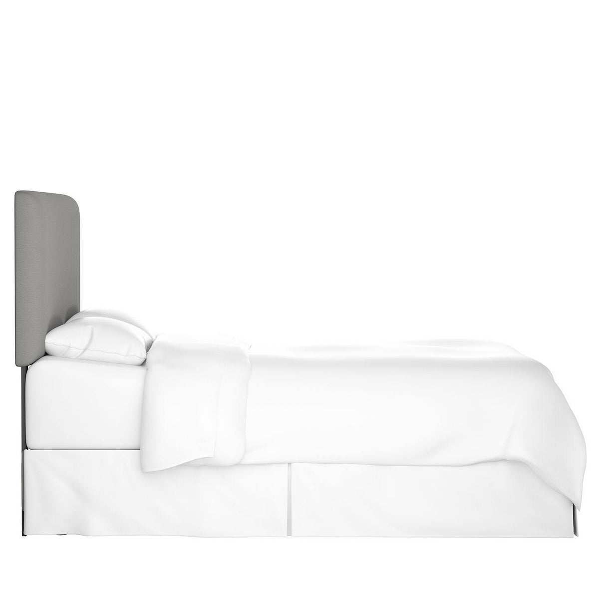 Navy Suede California King Headboard F7793