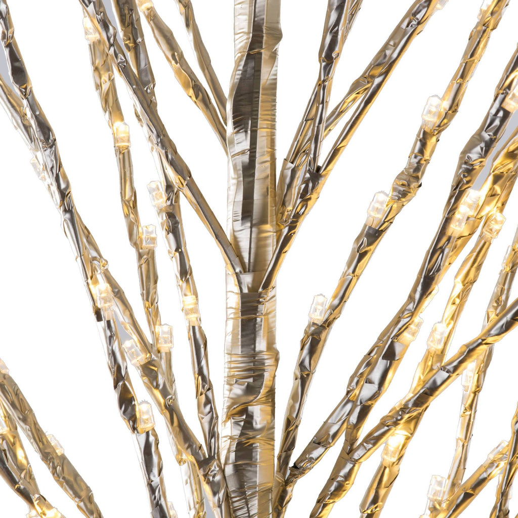 Champagne Tree LED200 Warm White Flat Base S5441