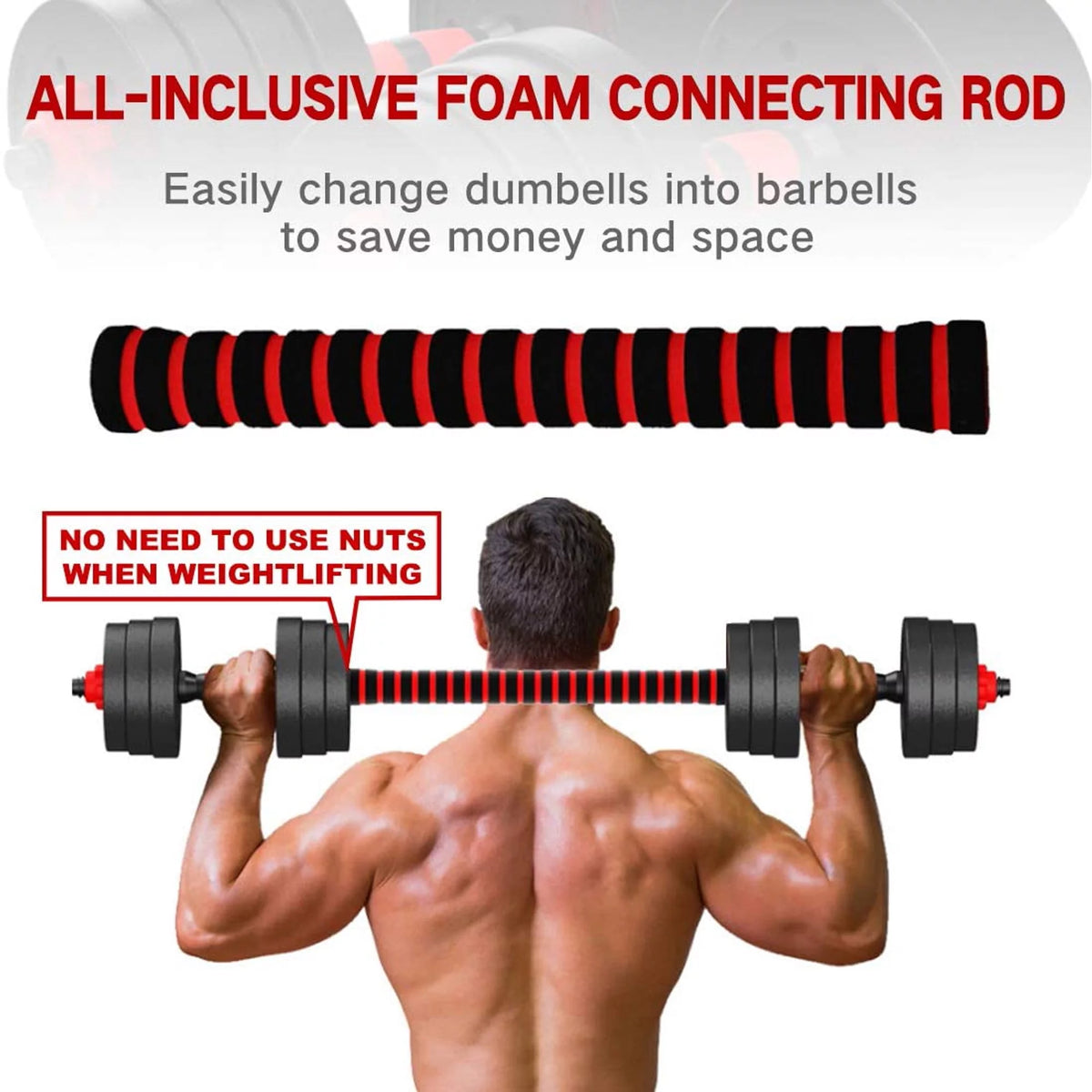 66 LBS Adjustable Dumbbell Set A9384
