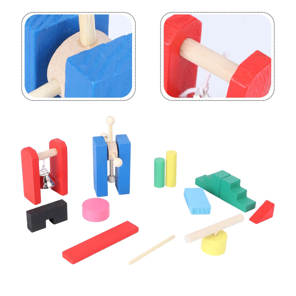 Wooden Domino Blocks Building Toy W80029