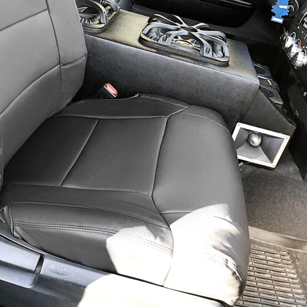 Black Leather Seat Covers V11151