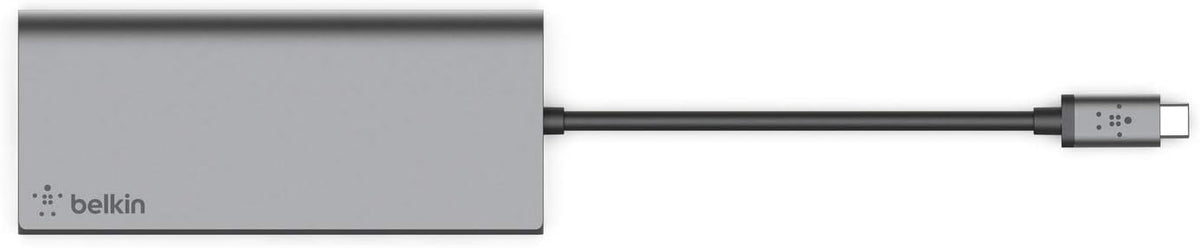 USB-C Hub with Tethered USB-C Cable G705