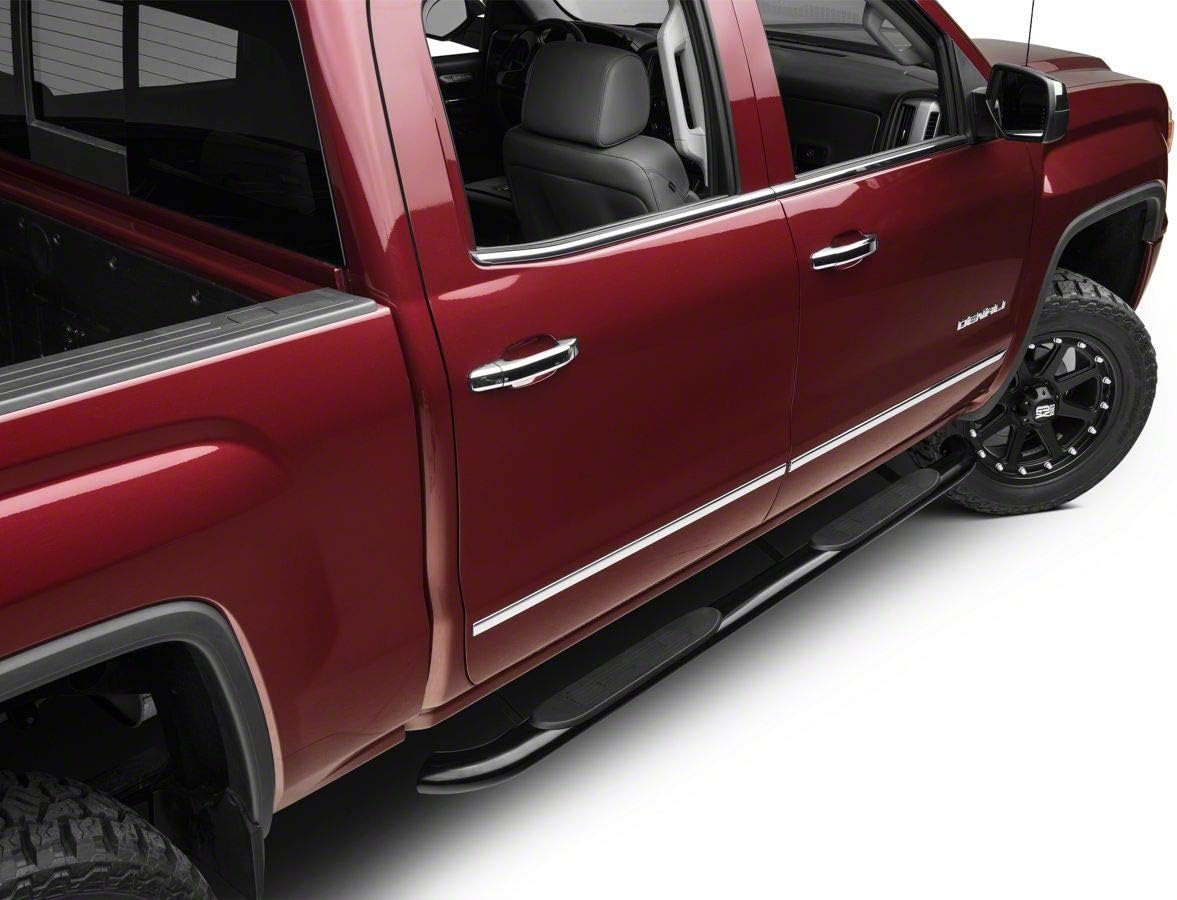 Black Oval Bent End Side Step Bars R270357