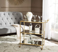 Silver Bar Cart V36379