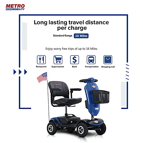 Electric Medical Scooter with USB Charging Port, MAX Load 300LBS U278