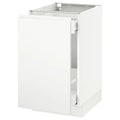 White Base Cabinet with 1 Door T3781