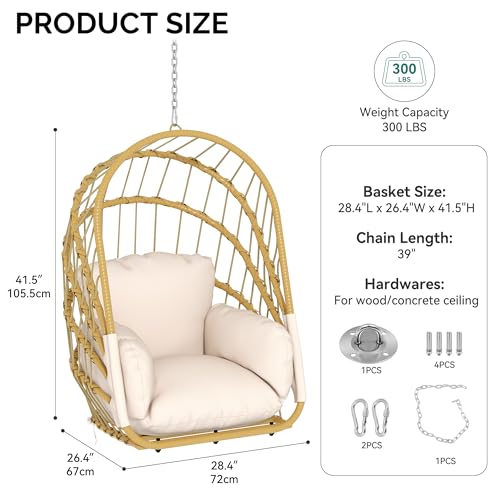 Hanging Egg Chair with Cushion T223