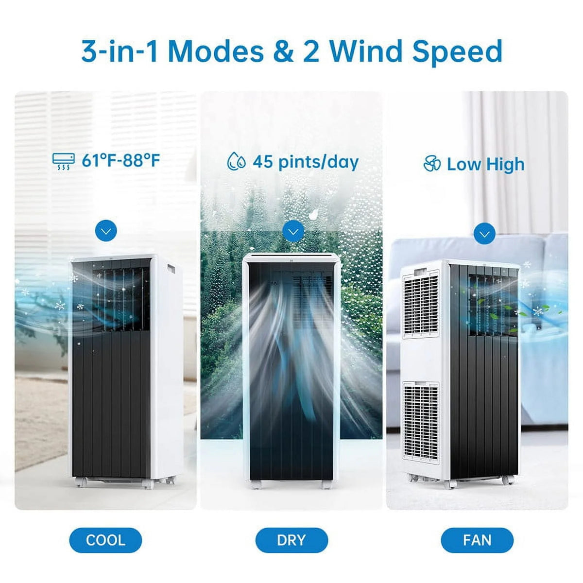 5000BTU Portable Air Conditioner R3351