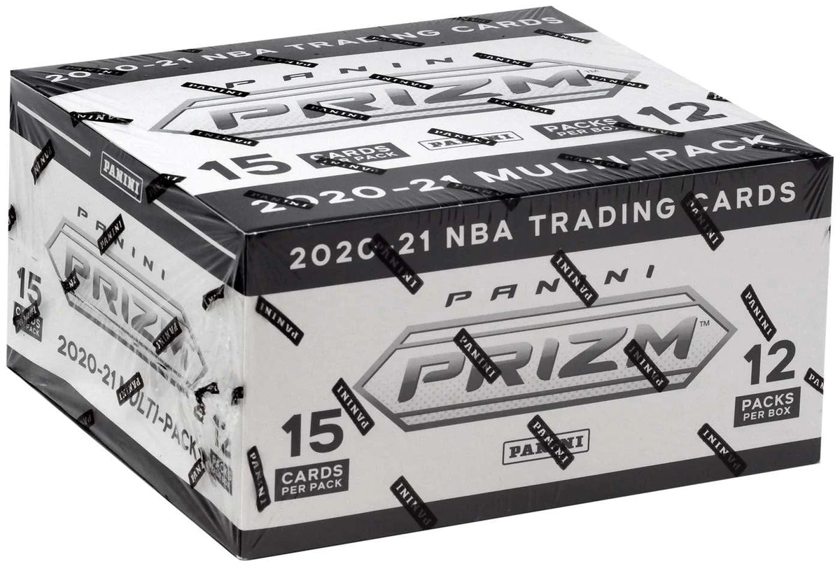 2020-21 Prizm Basketball Trading Card Multi-Pack Cello Box (12 Packs) D4703