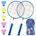 2 Racket Badminton Set with 5 Badminton Balls and 1 Backpack M17267