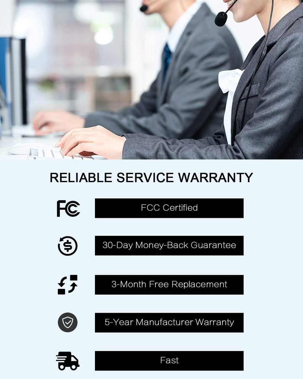 5 Bands Vehicle Cell Signal Booster for 3G 4G LTE Voice & Data L499