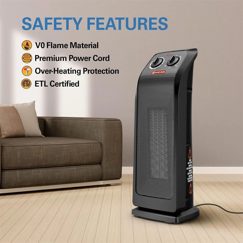 1500W Ceramic Electric Tower Heater P141822