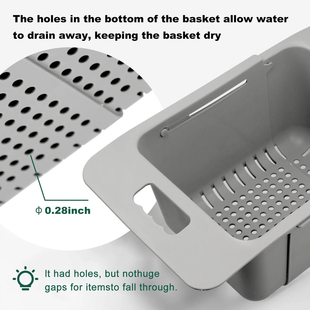 Adjustable Freezer Baskets with Handle Q50288