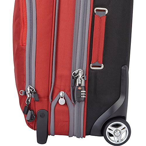 Expandable Wheeled Carry-On 22 Solid Black D249