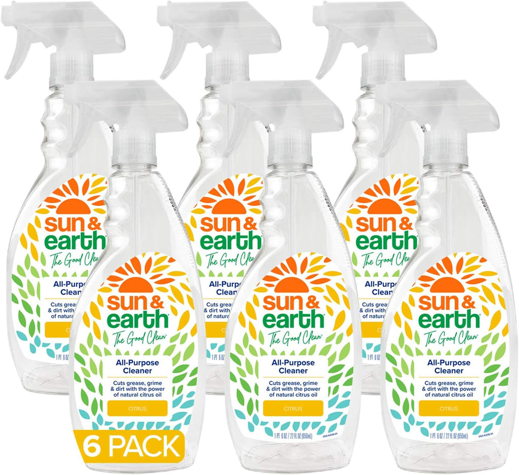 All Purpose Cleaner Wipes, 480 total wipes, Pack of 6, Citrus Scent S169849