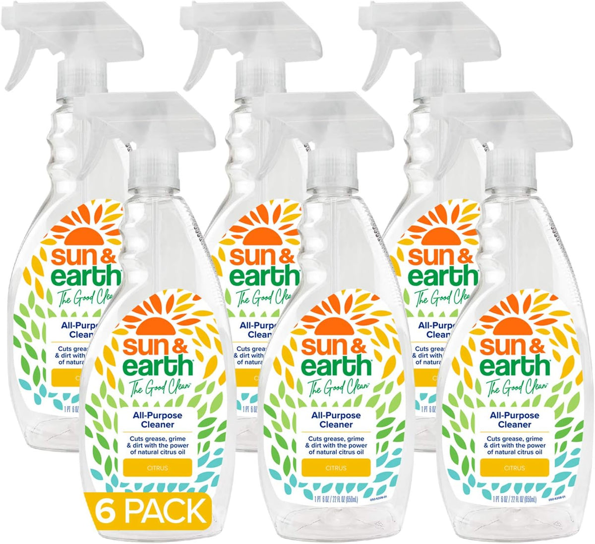 All Purpose Cleaner Wipes, 480 total wipes, Pack of 6, Citrus Scent S169849