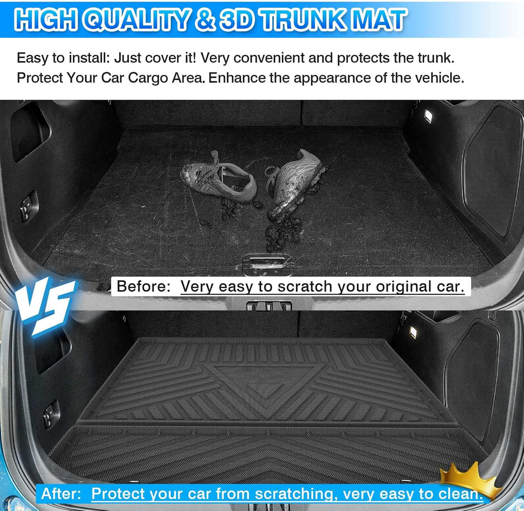 Cargo Liner Trunk Mat TPE Pack of 2 C35725